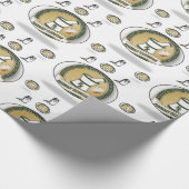 Glanzende Verpakkende Document Apotheektechnologie Cadeaupapier (Hoek)