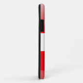 Glanzende vlag Zwitserland Case-Mate iPhone Case (Achterkant/rechts)