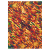 Glanzende vlek van rood naar oranje, een beetje gr tafelkleed (Voorkant)