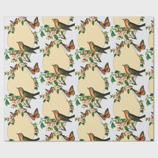 Glanzende vogel voor het pakken van papier (Vlak)