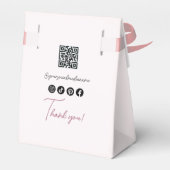 Glanzende Wimpers Roze Glitters Confetti Nazorg Ki Bedankdoosjes (Achterkant)