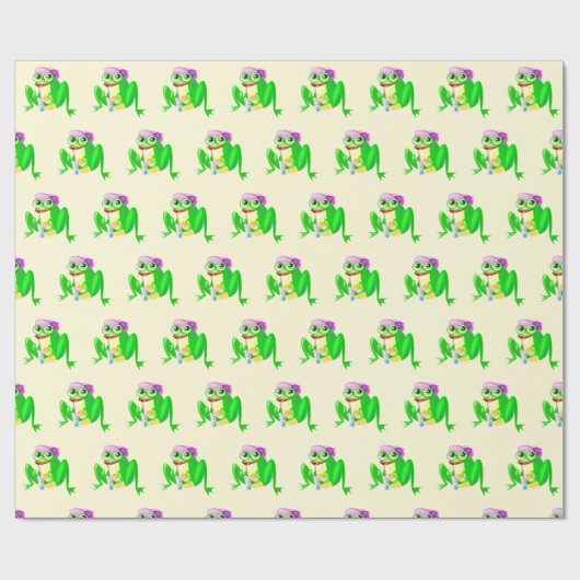 Glanzende wrapping papier - Fori 2 (Vlak)