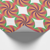 Glanzende Wrapping Papier Gift Kleur Pirata Eén le (Hoek)