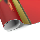 Glanzende wrapping papier, Thanksgiving, kleurrijk Cadeaupapier (Rol Hoek)