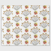 Glanzende wrapping Papieren Mexicaanse paprika Bow Cadeaupapier (Vlak)