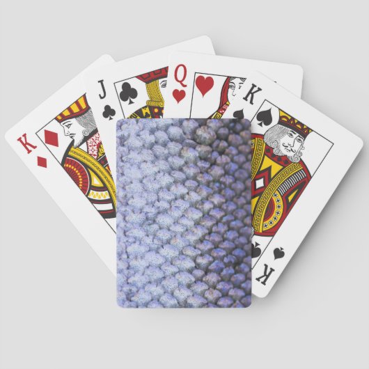 Glanzende Zalm Pokerkaarten (Achterkant)