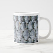 Glanzende Zalm Schubben Grote Koffiekop (Rechts)
