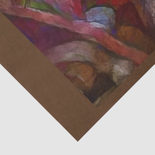 Glanzende zonnebloem Elegant Collectie Tissuepapier (Detail)