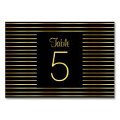 Glanzende Zwarte En Gouden Template Modern Elegant Kaart (Achterkant)