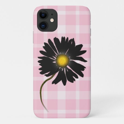 glanzende zwarte vlek Case-Mate iPhone case (Achterkant)