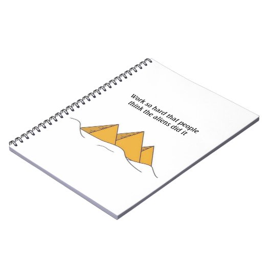 Glap tegen egypte notitieboek (Linkerzijde)