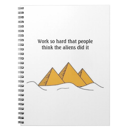 Glap tegen egypte notitieboek (Voorkant)