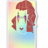 GLARE LOGO STICKER (Voorkant)