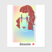 GLARE LOGO STICKER (Vel)