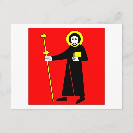 Glarus Flag Briefkaart (Voorkant)