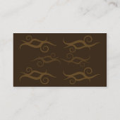 Glas С hampagne-Visitekaartjes Visitekaartje (Achterkant)