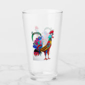 Glas 010 - Rooster (Voorkant)