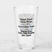 Glas 017 - Nachtval - Happy Hour (Achterkant)