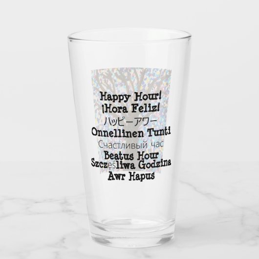 Glas 017 - Nachtval - Happy Hour (Achterkant)