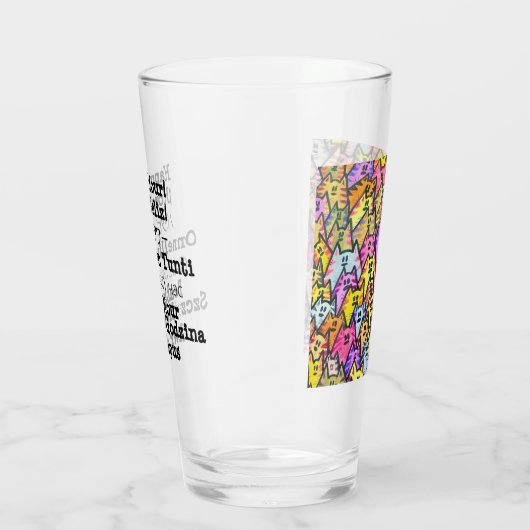 Glas 021 - CATS - Happy Hour (Rechts)