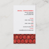 Glas 03 ・ Elegant Visitekaartje (Achterkant)