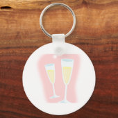 glas-29185 glazen flacon cartoon drink alcohol sleutelhanger (Voorkant)