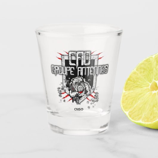 GLAS A SHOT ANTENNES (Voorkant)