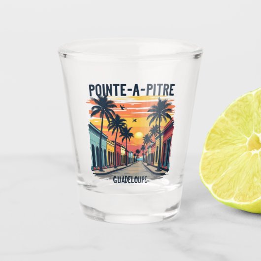 Glas A Shot Pointe-à-Pitre | Shotglas (Voorkant)