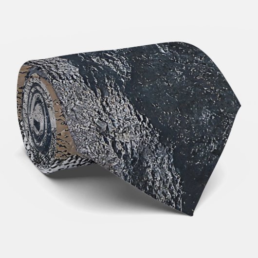 Glas abstract ontwerp stropdas (Opgerold)