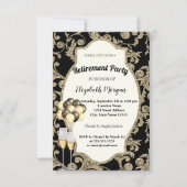 Glas, ballon, Pensioenpartij Kaart (Voorkant)