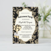 Glas, ballon, Pensioenpartij Kaart (Staand voorkant)