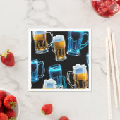 Glas Bier Mokken Servet (Insitu)