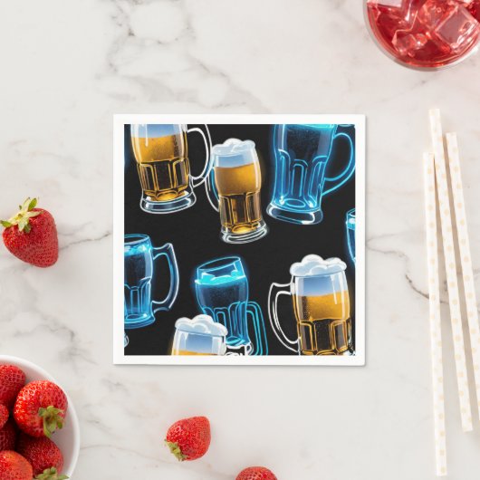 Glas Bier Mokken Servet (Insitu)