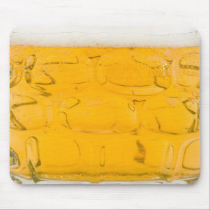 glas bier mousepad muismat
