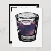 glas briefkaart (Voorkant / Achterkant)