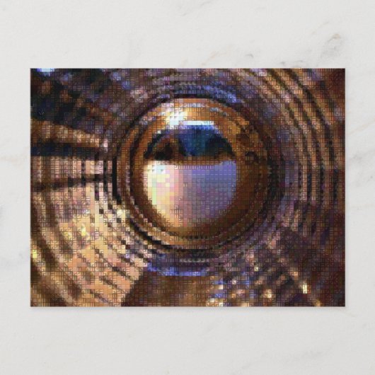 glas briefkaart (Voorkant)