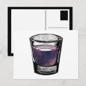 glas briefkaart (Voorkant / Achterkant)