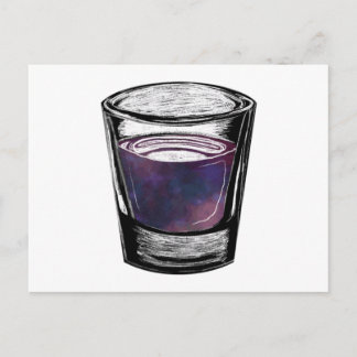 glas briefkaart