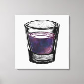 glas canvas afdruk (Voorkant)