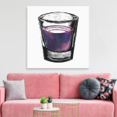 glas canvas afdruk (Insitu (Woonkamer))