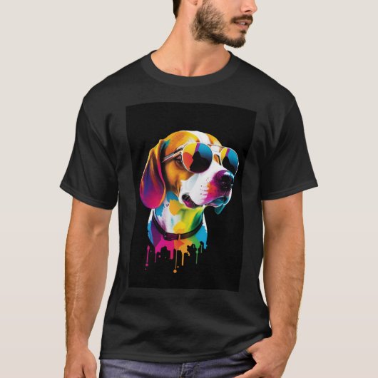 Glas Dog T-shirt (Voorkant)