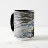 Glas drijver portret mok (Voorkant links)