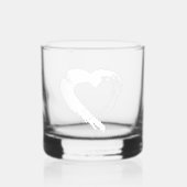 Glas Drinkware Moon Hart (Voorkant)