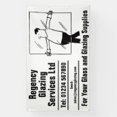 Glas en Beglazing Spandoek (Verticaal)
