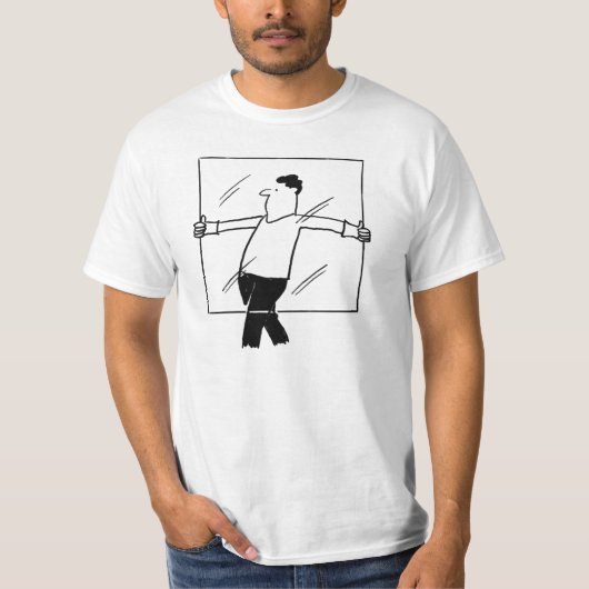 Glas- en GlazingsCartoon T-shirt (Voorkant)