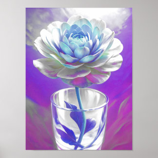 "Glas en groen" Poster
