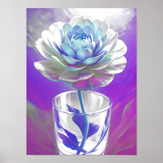 "Glas en groen" Poster (Voorkant)