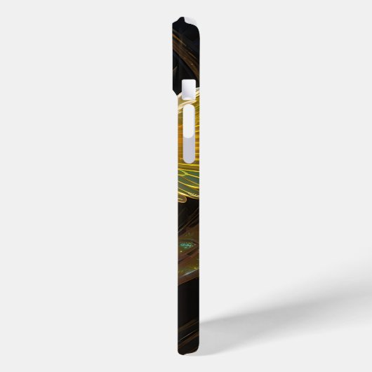 Glas Engel gegoten in blauw en goud Case-Mate iPhone Case (Achterkant / Links)