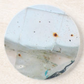 Glas, gekookt en geroosterd zandsteen onderzetter (Voorkant)