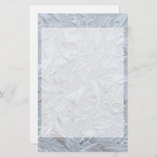 Glas, getextureerd briefpapier (Voorkant / Achterkant)